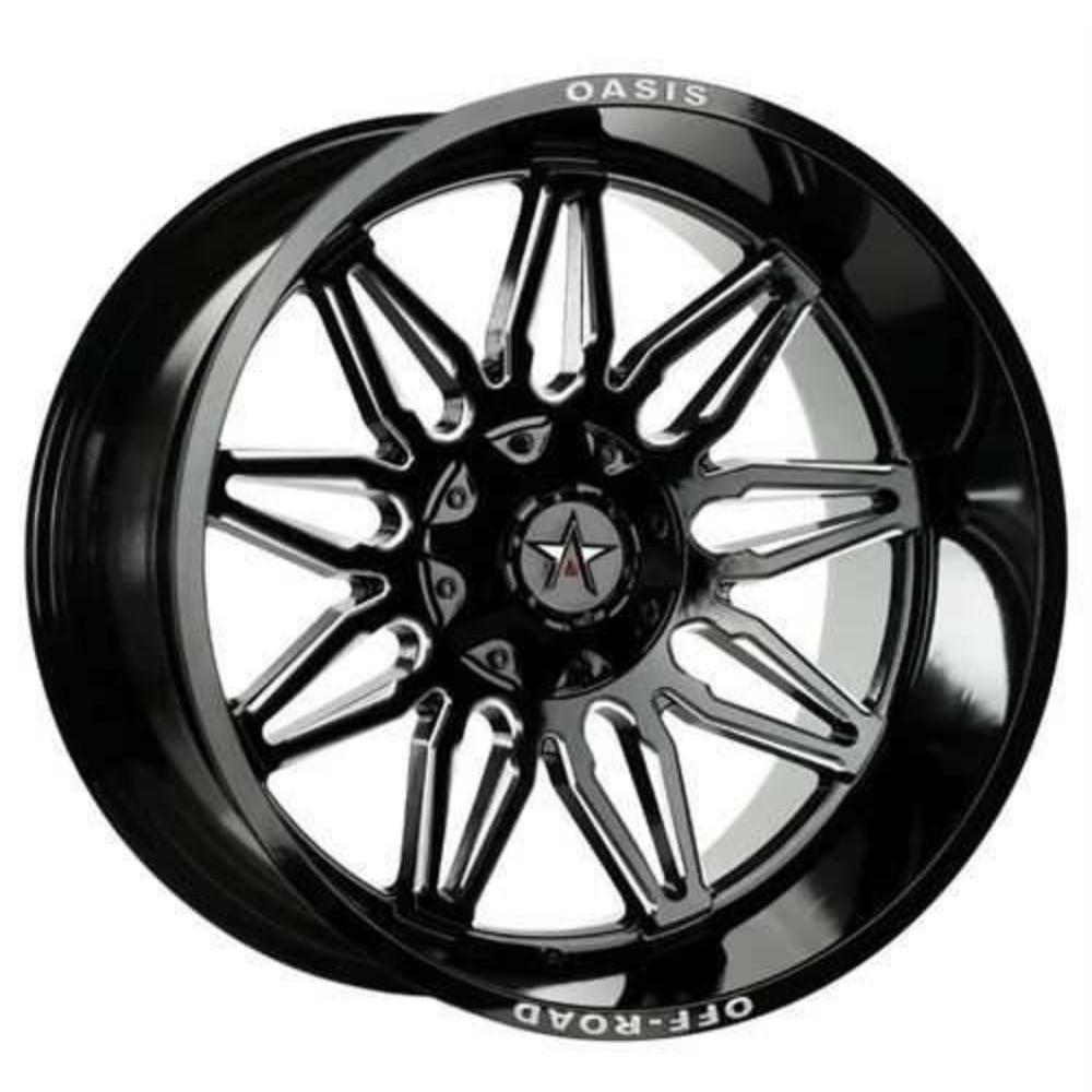 EMR 20 inç 6*139.7 ET-44 Mat Siyah Jant Takımı (J-5226)