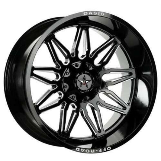 EMR 20 inç 6*139.7 ET-44 Mat Siyah Jant Takımı (J-5228)