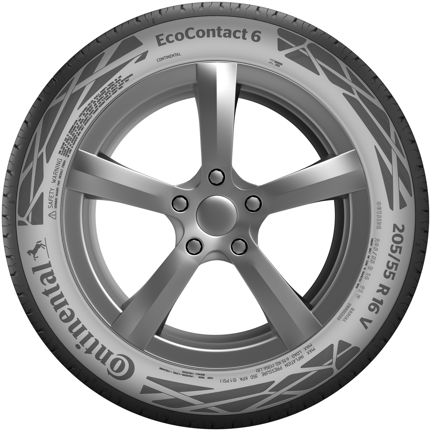 Continental EcoContact 6 205/55R16 91V - KolayOto