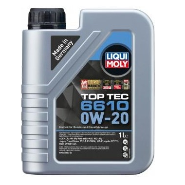 Liqui Moly Top Tec 6610 0W20 Motor Yağı (1 Litre) - 21660 - KolayOto