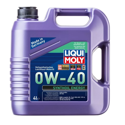 Liqui Moly Synthoil Energy 0W40 Motor Yağı (4 Litre) - 2451 - KolayOto