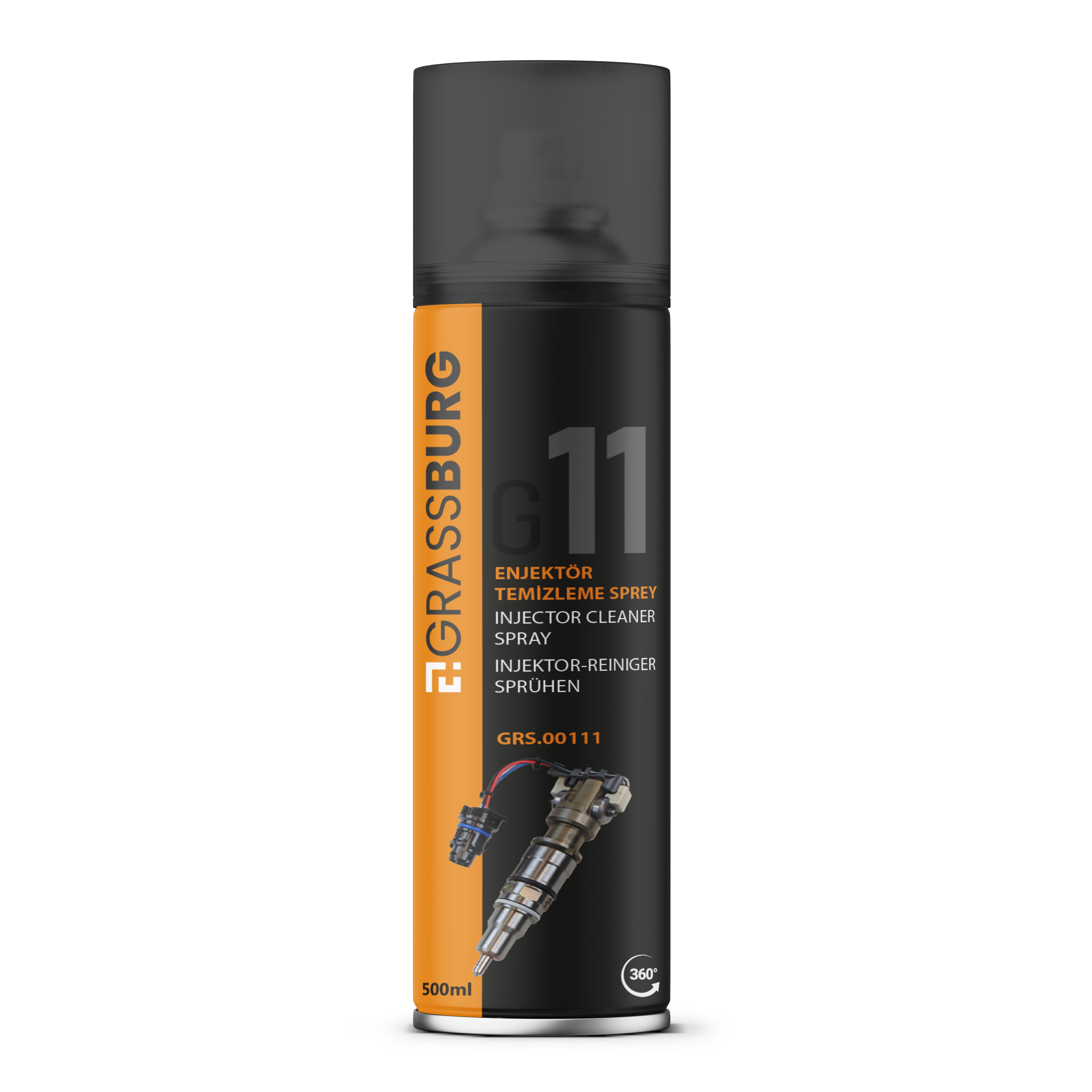 GrassBurg Enjektör Temizleme Spreyi (500 Ml) - 00111 | KolayOto.com