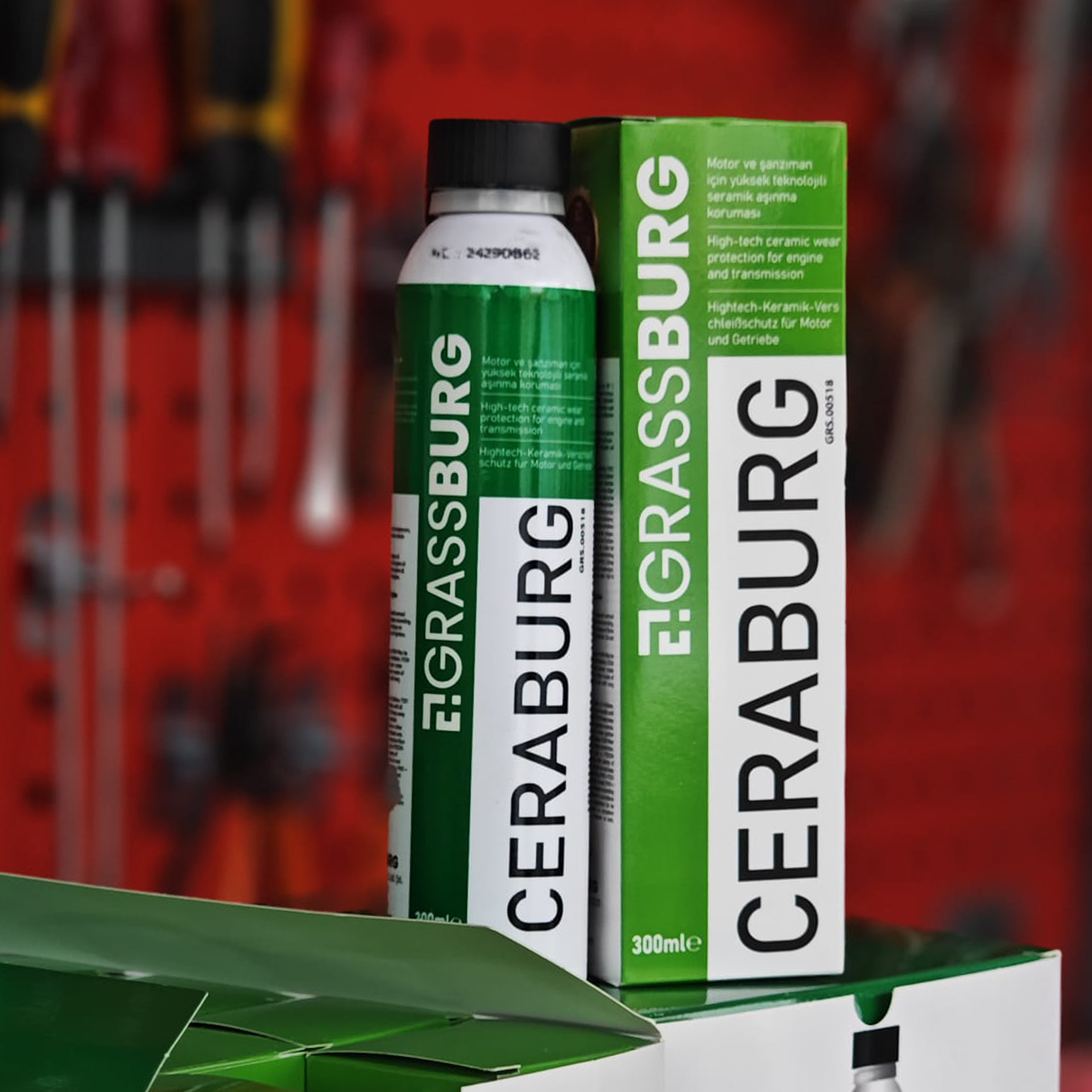 GrassBurg Ceraburg Seramik Bazlı Motor Koruyucu Katkı (300 Ml) - 00518 - KolayOto