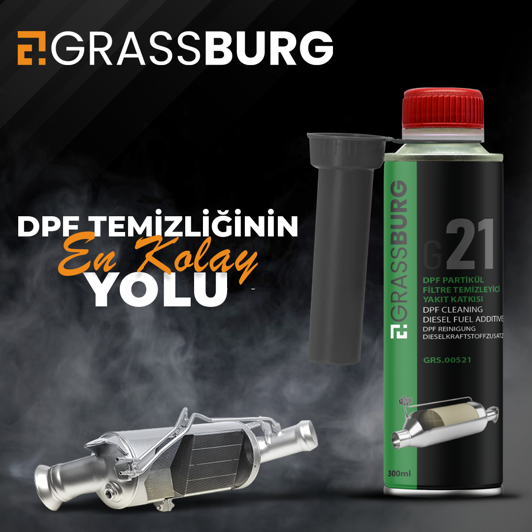 GrassBurg Partikül Filtre Temizleyici Yakıt Katkısı (300 Ml) - 00521 - KolayOto