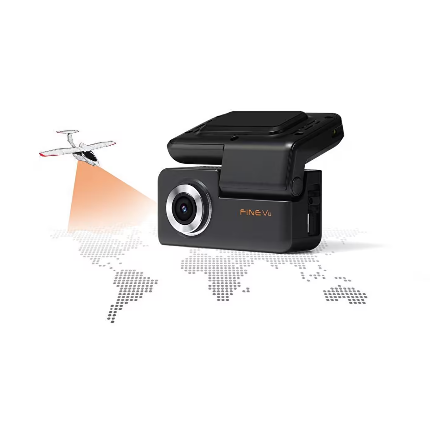 FineVu GX30 FullHD 2 Kameralı Wi-Fi+GPS+ADAS Entegre Araç Kamerası - KolayOto