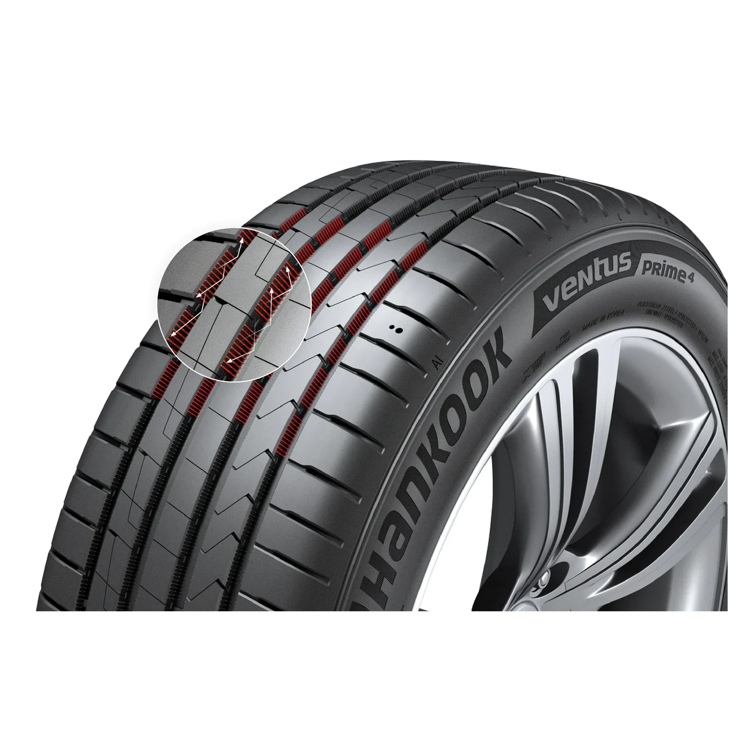 Hankook Ventus Prime 4 K135 205/45R16 87W XL - KolayOto