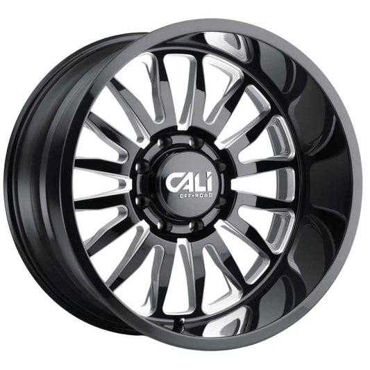 Cali 22 inç 6*139.7 ET-51 Siyah Jant Takımı (J-6938)