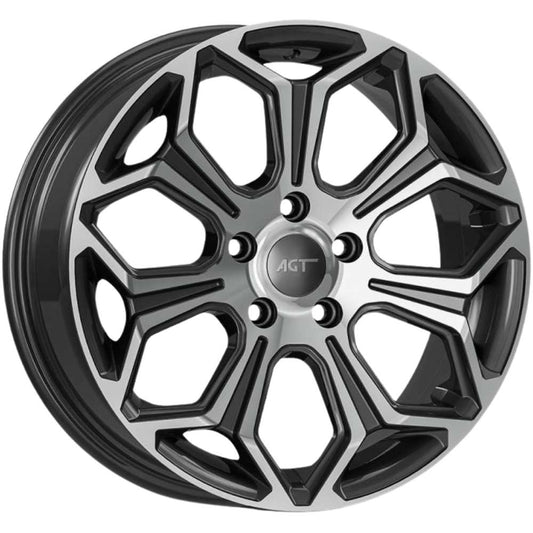 AGT Wheels 16 inç 5*100 ET45 Füme Jant Takımı (J-6316)