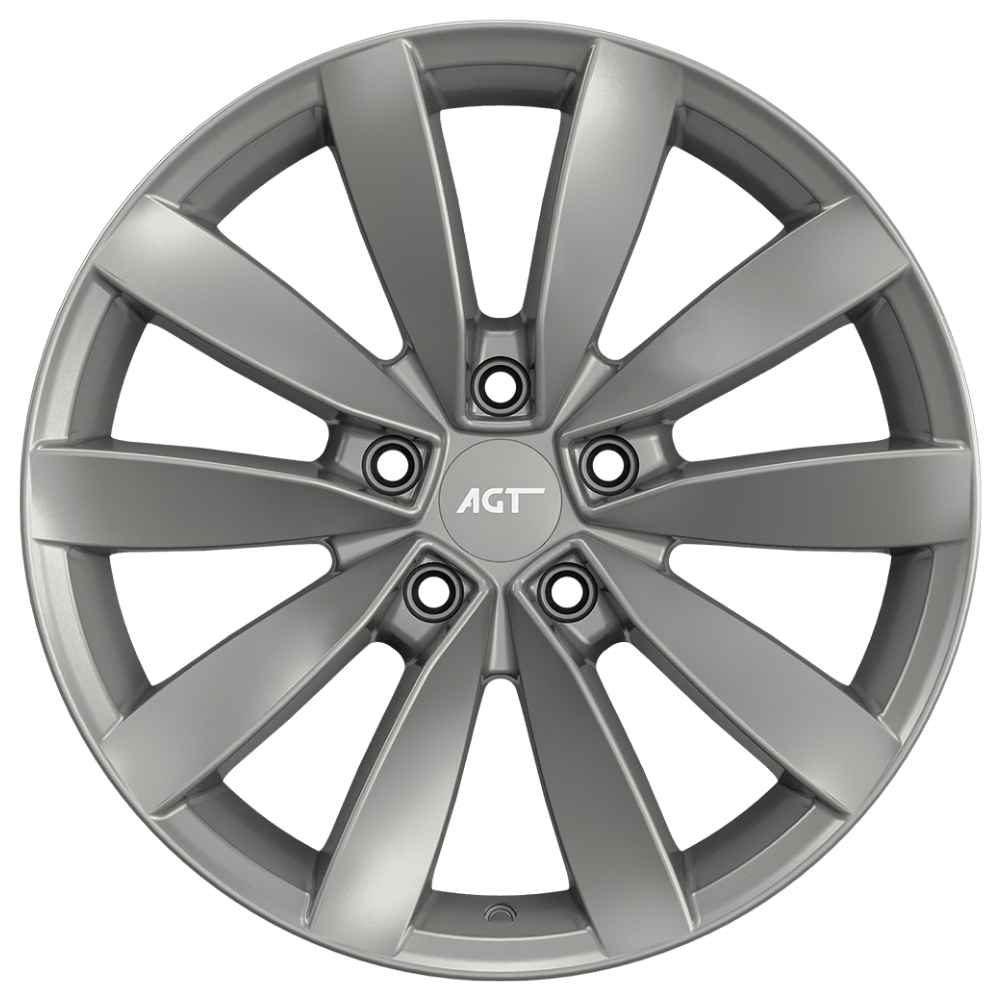 AGT Wheels 17 inç 4*108 ET25 Metalik Gri Jant Takımı (J-6956)