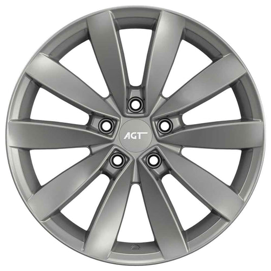 AGT Wheels 17 inç 4*108 ET25 Metalik Gri Jant Takımı (J-6956)