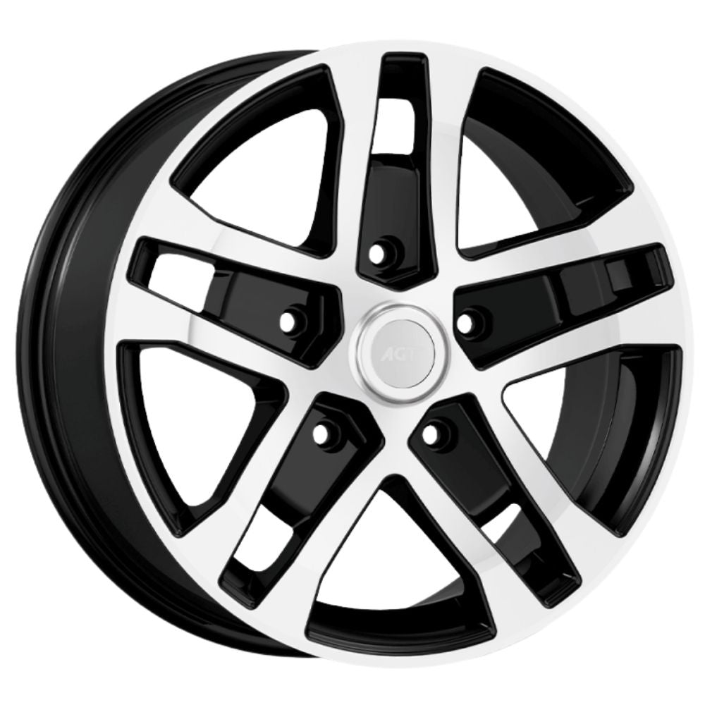 AGT Wheels 18 inç 5*165 ET10 Siyah-Beyaz Jant Takımı (J-6192)
