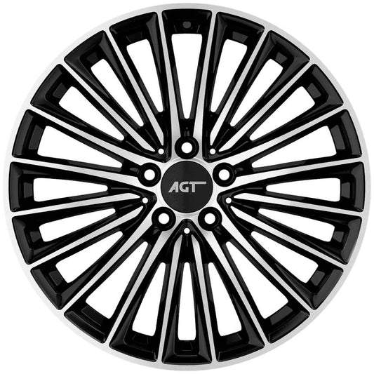 AGT Wheels 18 inç 5*112 ET38 Parlak Siyah Jant Takımı (J-6215)