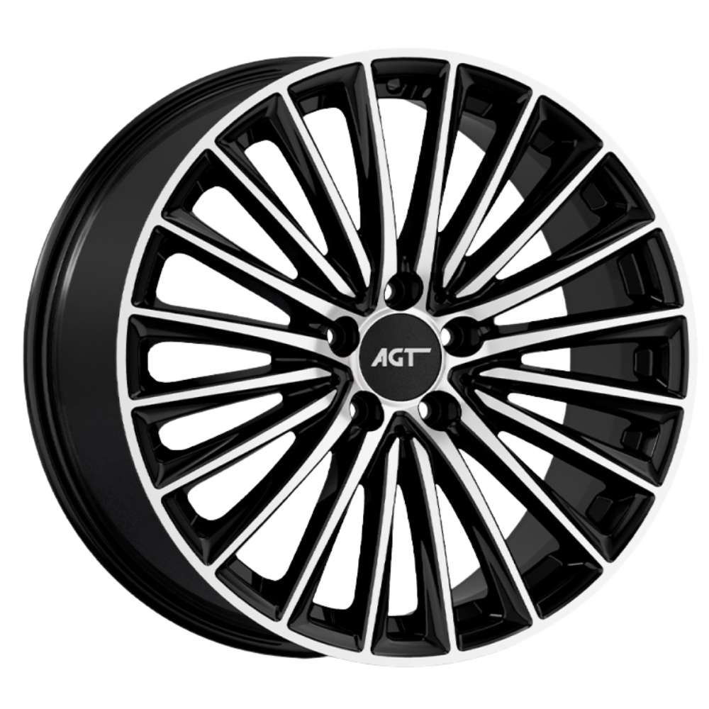 AGT Wheels 18 inç 5*112 ET42 Parlak Siyah Jant Takımı (J-6242)