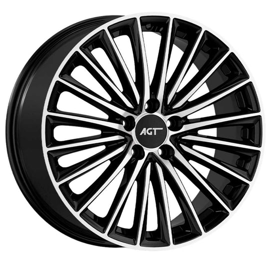 AGT Wheels 18 inç 5*112 ET50 Parlak Siyah Jant Takımı (J-6216)