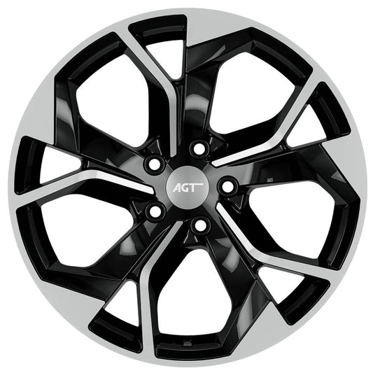 AGT Wheels 19 inç 5*112 ET35 Siyah Jant Takımı (J-6199)