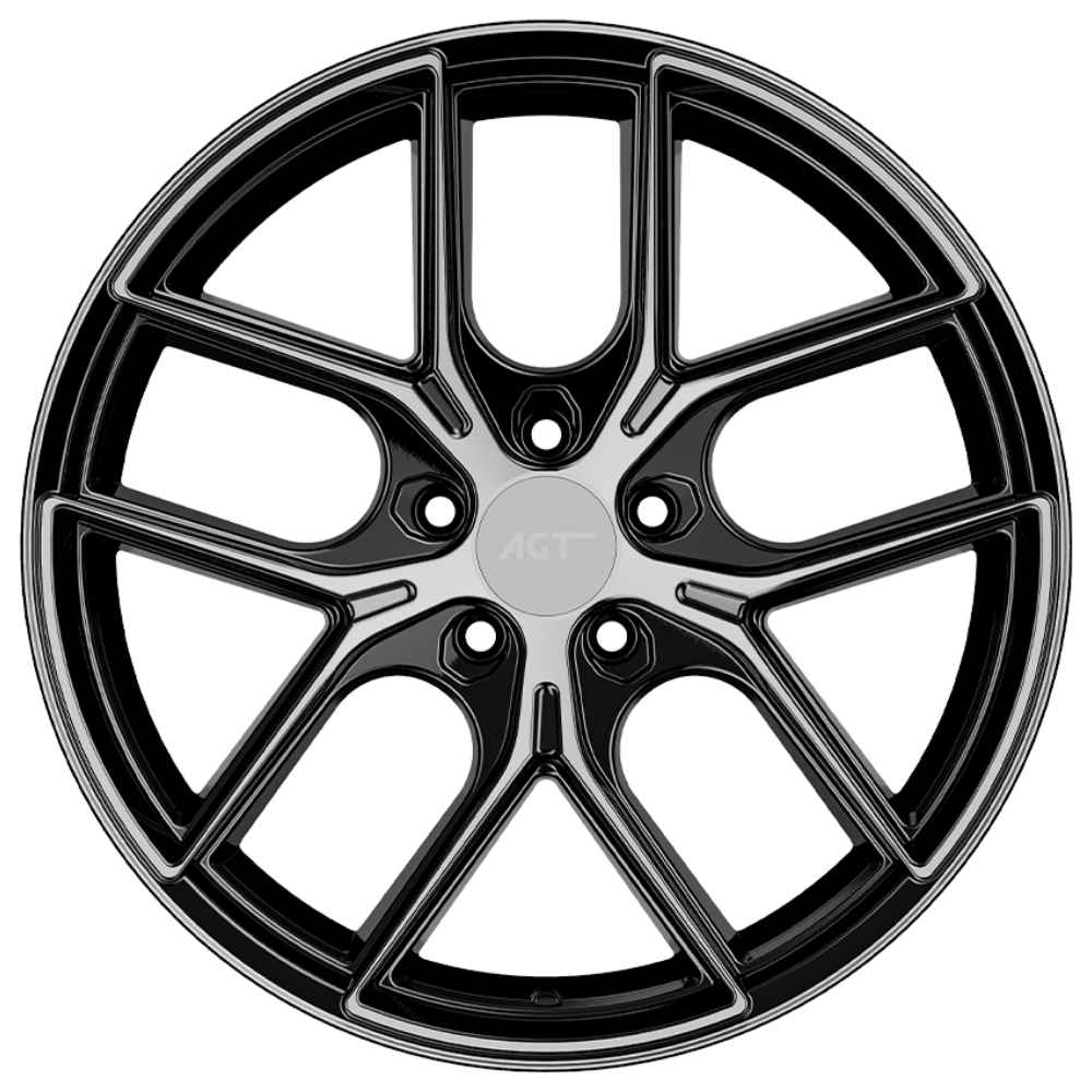 AGT Wheels 19 inç 5*112 ET35 Siyah Jant Takımı (J-6203)