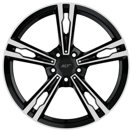 AGT Wheels 19 inç 5*112 ET33 Parlak Siyah Jant Takımı (J-6220)