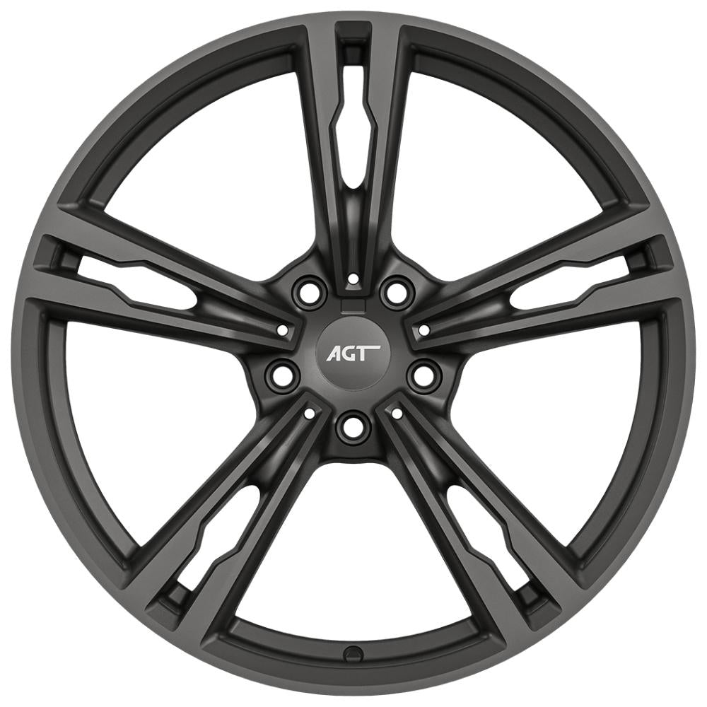 AGT Wheels 19 inç 5*112 ET33 Füme Jant Takımı (J-6221)