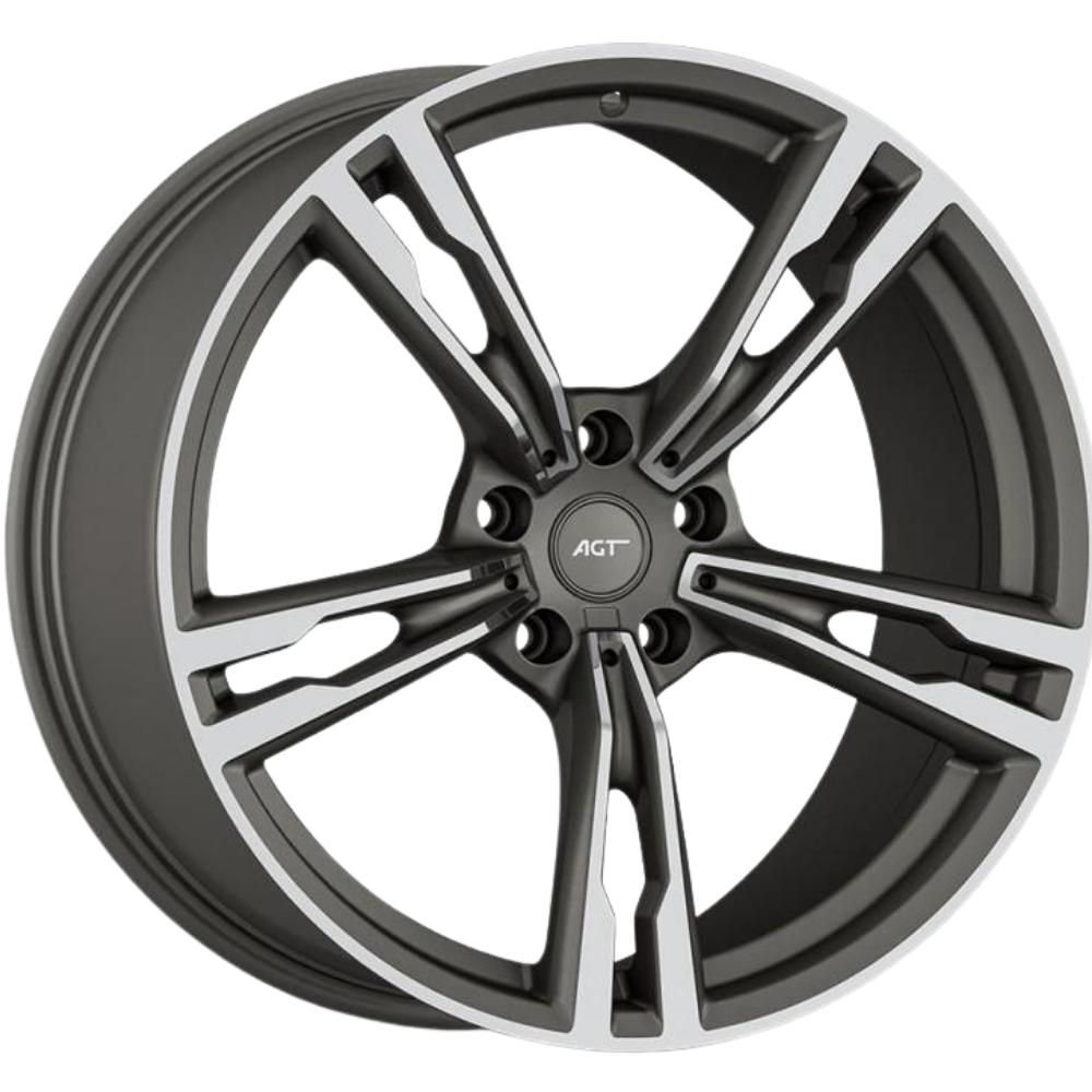 AGT Wheels 19 inç 5*120 ET33 Mat Gri Jant Takımı (J-6312)