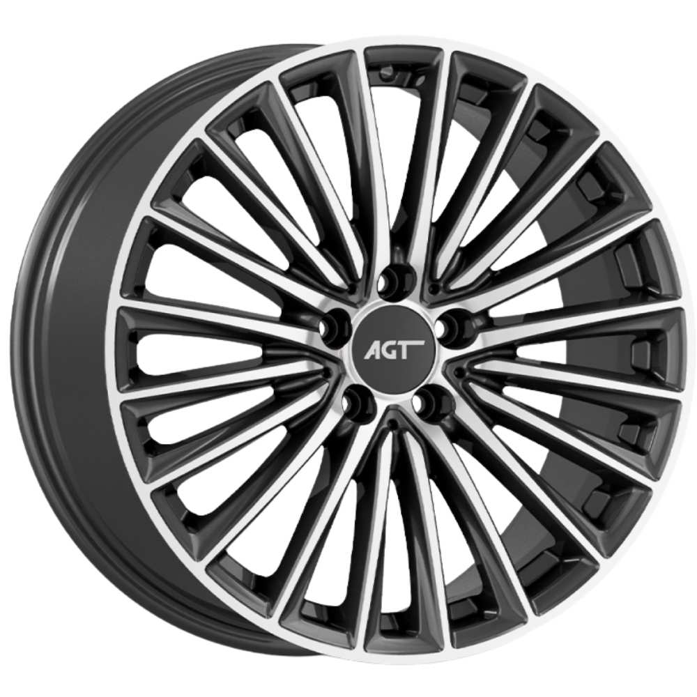 AGT Wheels 19 inç 5*112 ET45 Füme Jant Takımı (J-6210)