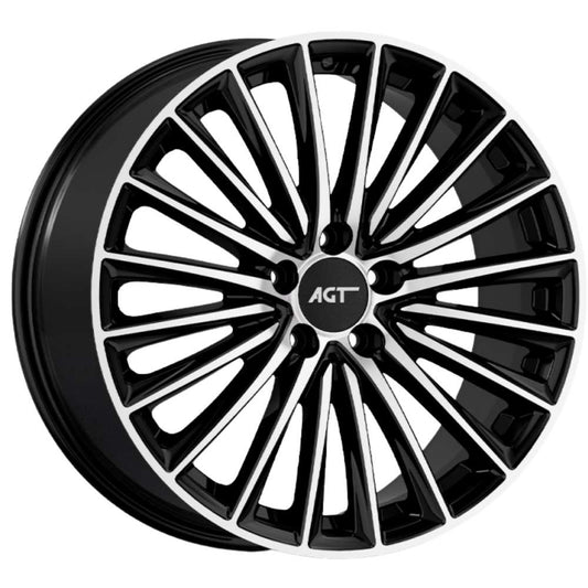 AGT Wheels 19 inç 5*112 ET60 Siyah Jant Takımı (J-6212)