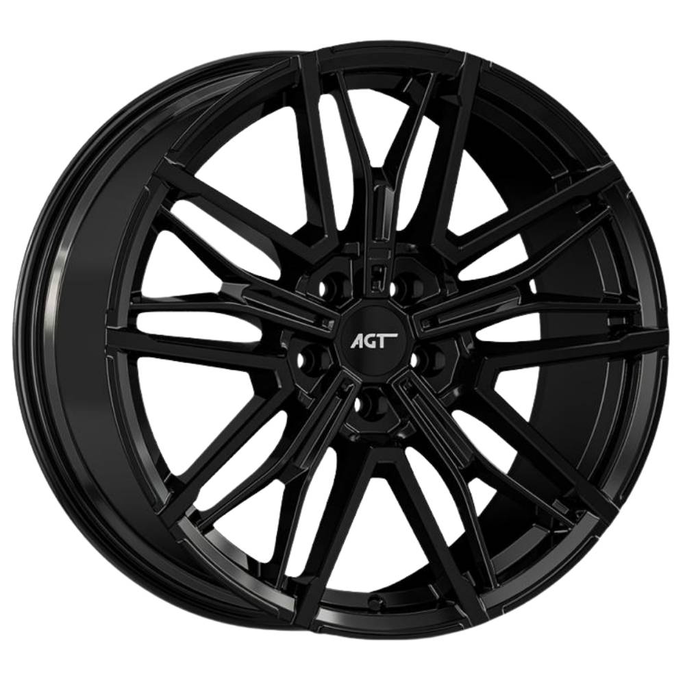 AGT Wheels 19 inç 5*112 ET30 Parlak Siyah Jant Takımı (J-6256)