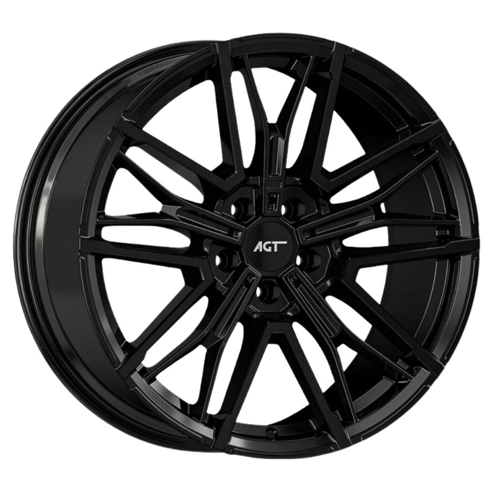 AGT Wheels 19 inç 5*112 ET40 Parlak Siyah Jant Takımı (J-6260)