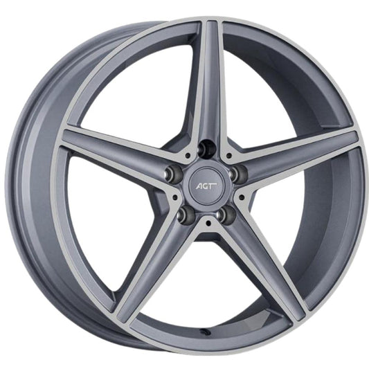 AGT Wheels 19 inç 5*112 ET35 Füme Jant Takımı (J-6318)
