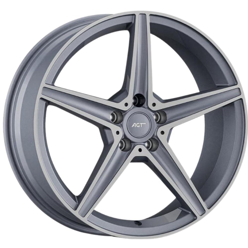 AGT Wheels 19 inç 5*112 ET35 Füme Jant Takımı (J-6318)