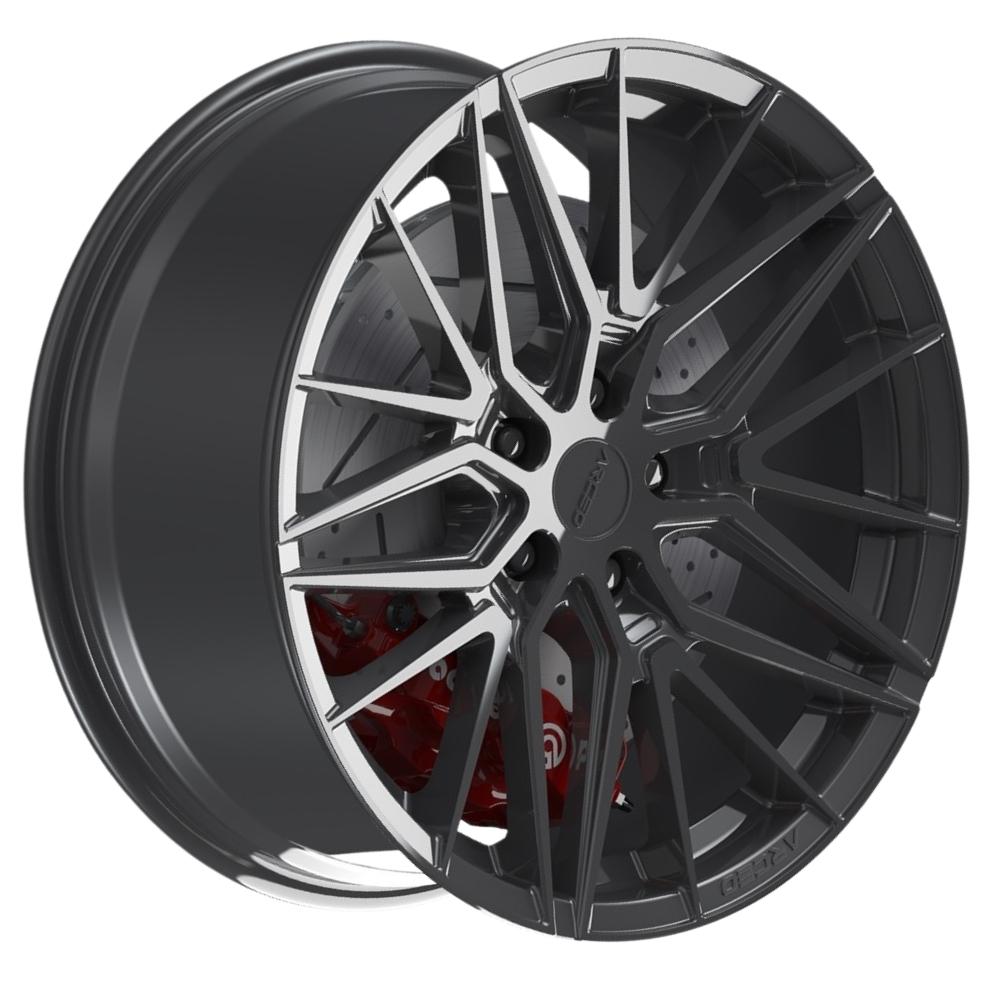 ARC 19 inç 5*120 ET37 Füme Jant Takımı (J-5350)