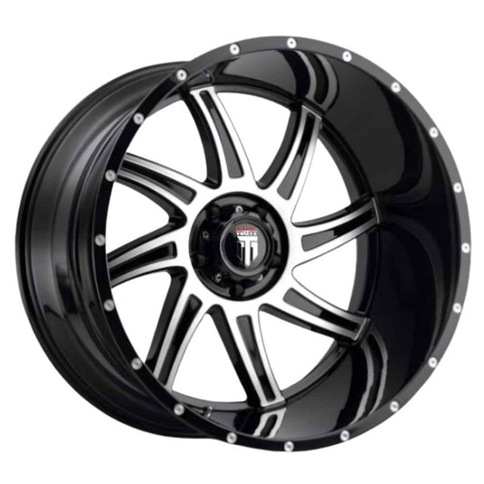American Truxx 22 inç 6*139.7 ET-44 Siyah Jant Takımı (J-6939)