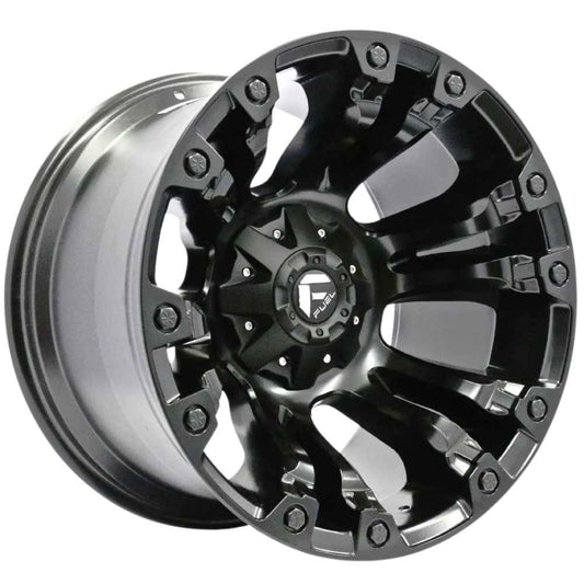 Fuel Off-Road 17 inç 6*139.7 ET-18 Mat Siyah Jant Takımı (J-6943)