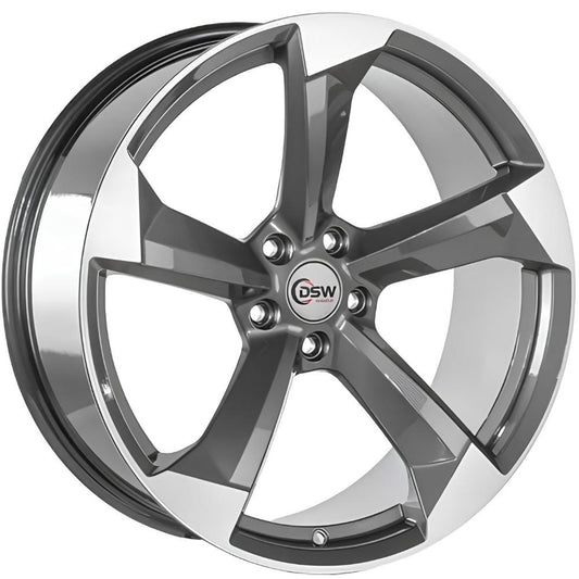 DSW 19 inç 5*112 ET30 Füme Jant Takımı (J-6276)