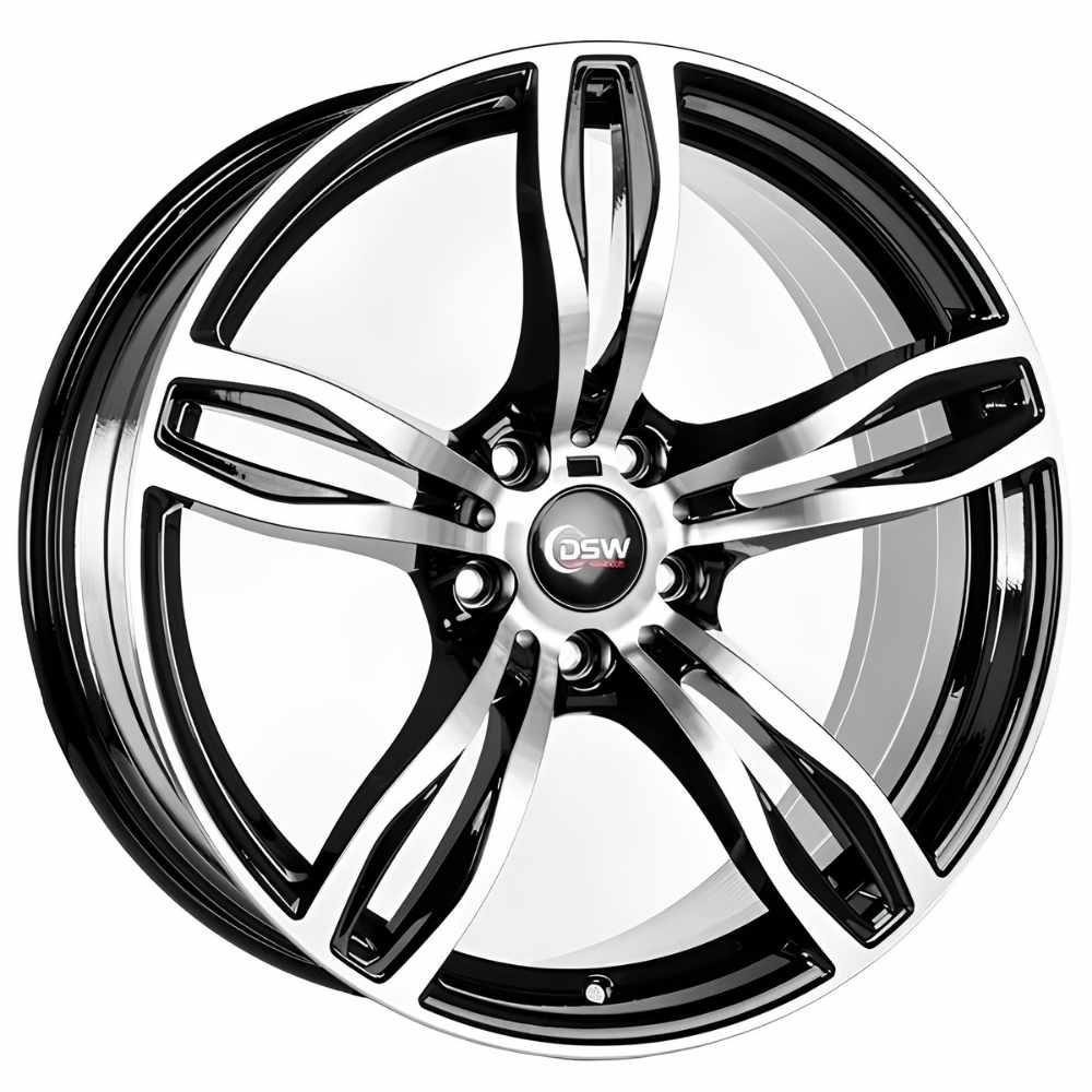 DSW 20 inç 5*120 ET33 Siyah Jant Takımı (J-7721)