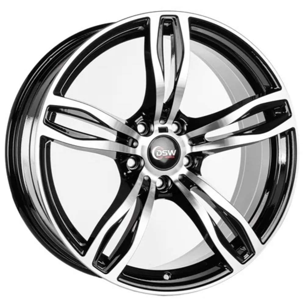 DSW 20 inç 5*120 ET33 Siyah Jant Takımı (J-7111)