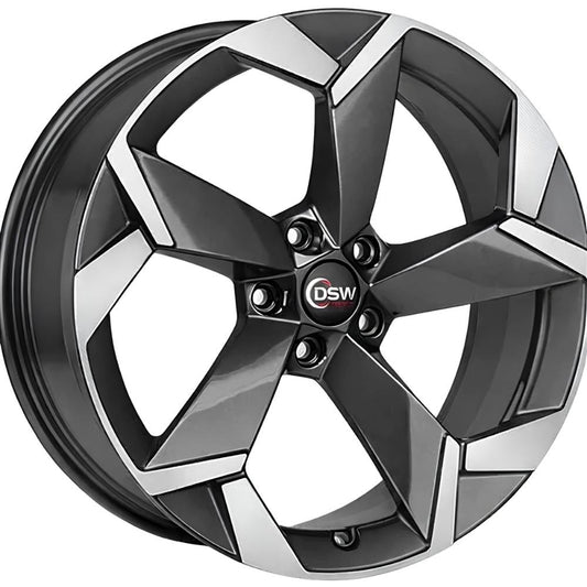 DSW 19 inç 5*112 ET42 Füme Jant Takımı (J-6437)