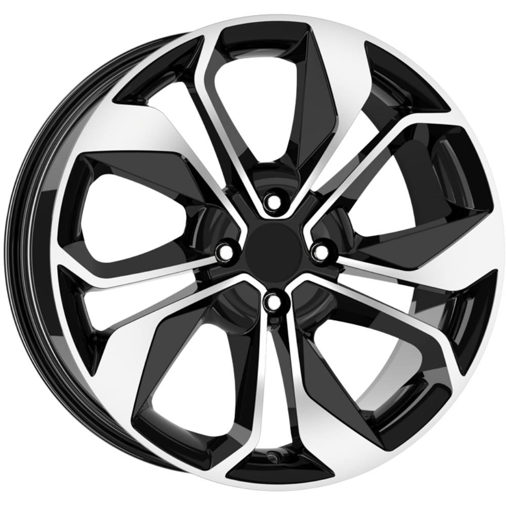 DY 17 inç 4*100 ET40 Parlak Siyah Jant Takımı (J-6455)