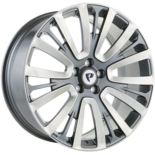 FRM 22 inç 5*120 ET45 Gri Jant Takımı (J-6499)