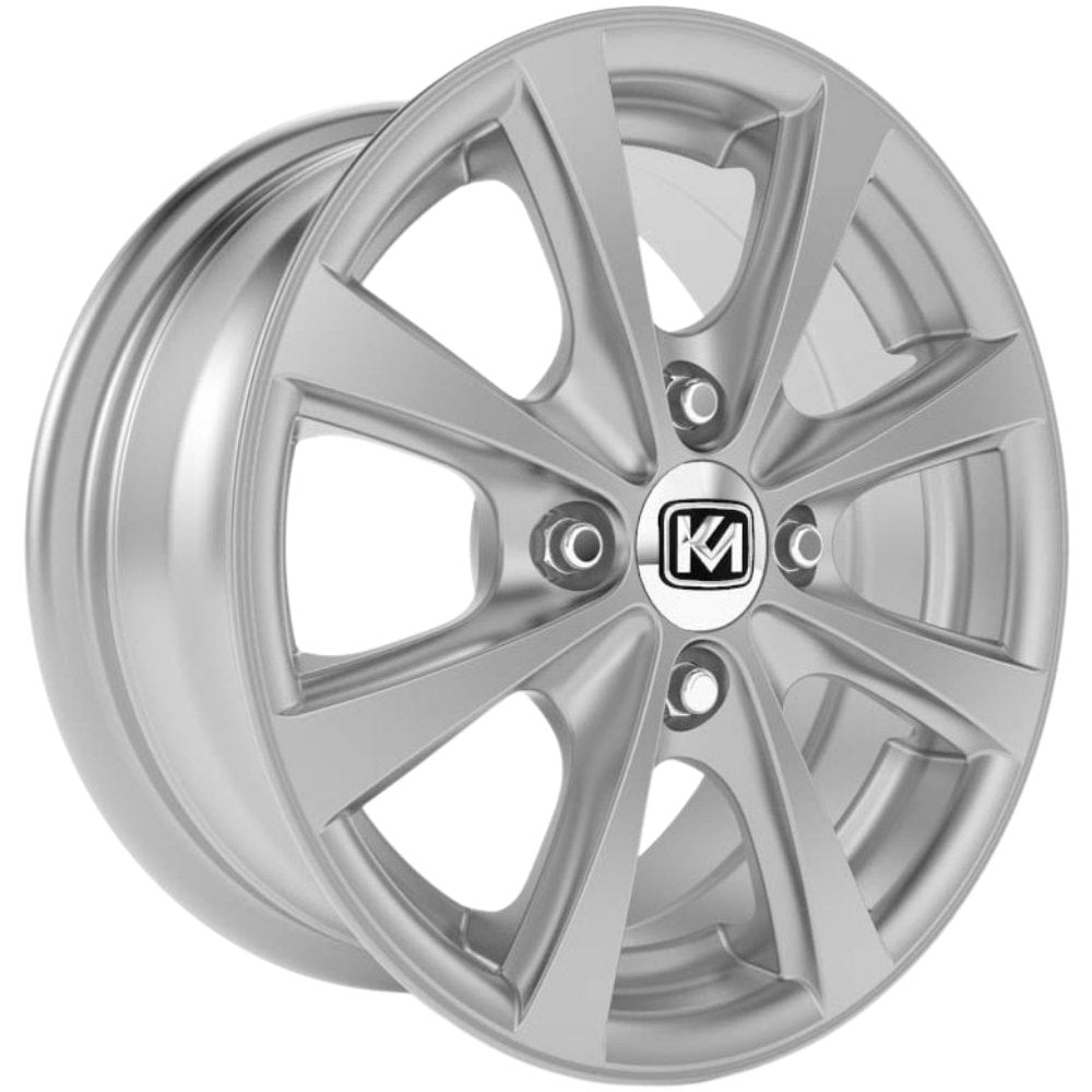 Kormetal 14 inç 4*100 ET37 Metalik Gri Jant Takımı (J-5341)