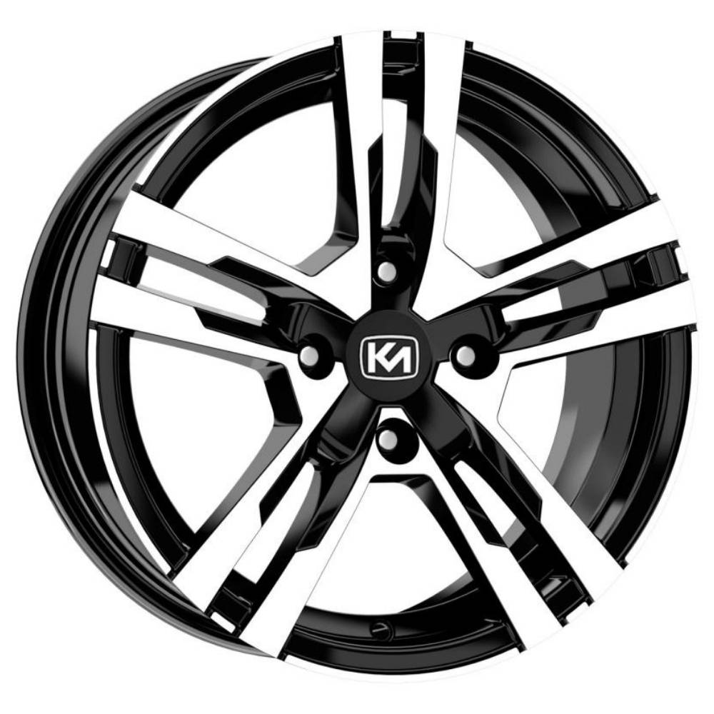 Kormetal 14 inç 4*100 ET35 Parlak Siyah Jant Takımı (J-5987)
