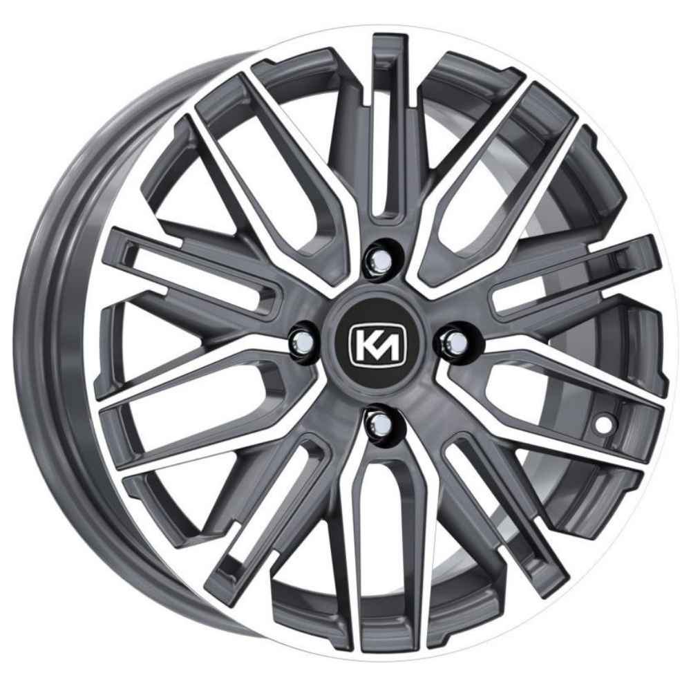 KM 15 inç 4*100 ET35 Füme Jant Takımı (J-6987)