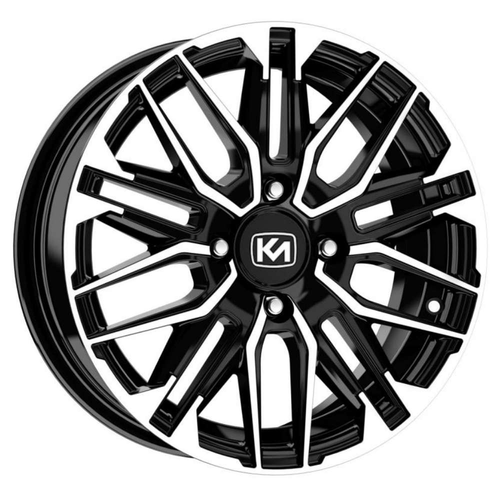 Kormetal 15 inç 4*108 ET35 Parlak Siyah Jant Takımı (J-5348)