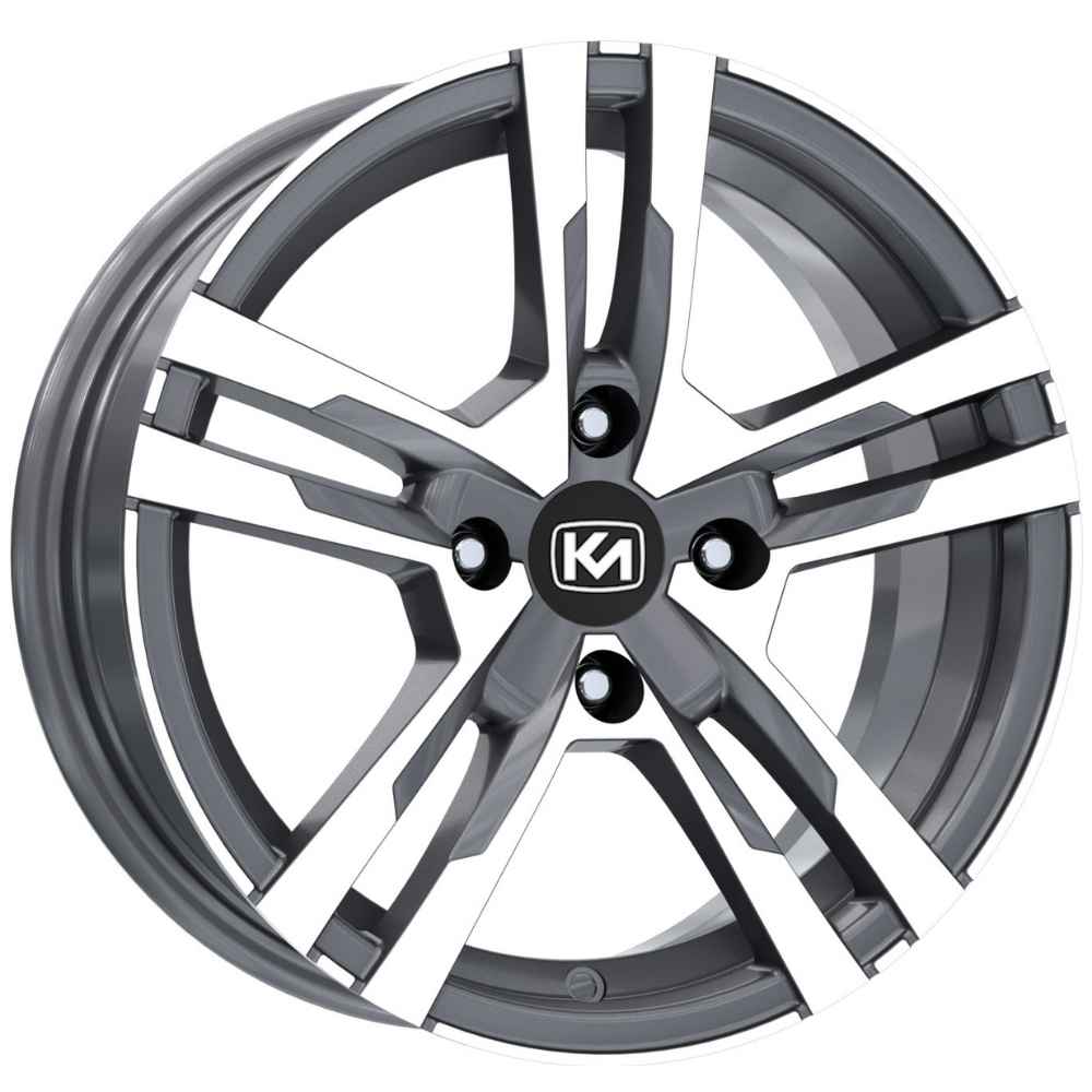 KM 15 inç 4*100 ET35 Füme Jant Takımı (J-7619)