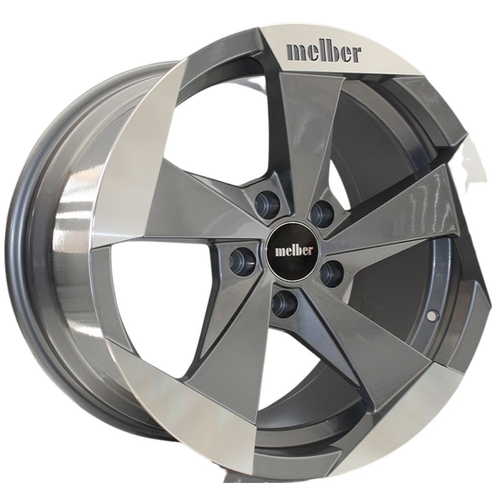 Melber 19 inç 5*112 ET33 Metalik Gri Jant Takımı (J-7047)