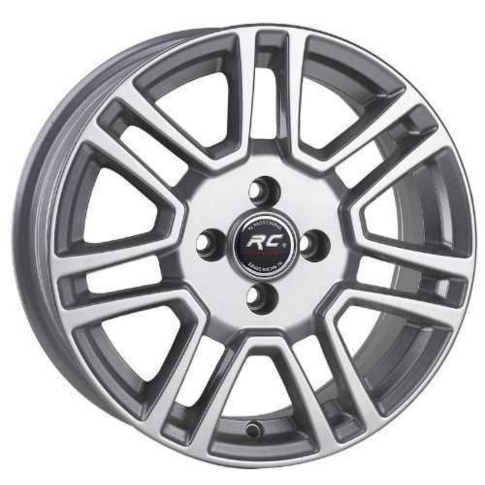 RC 15 inç 4*100 ET35 Metalik Gri Jant Takımı (J-7241)