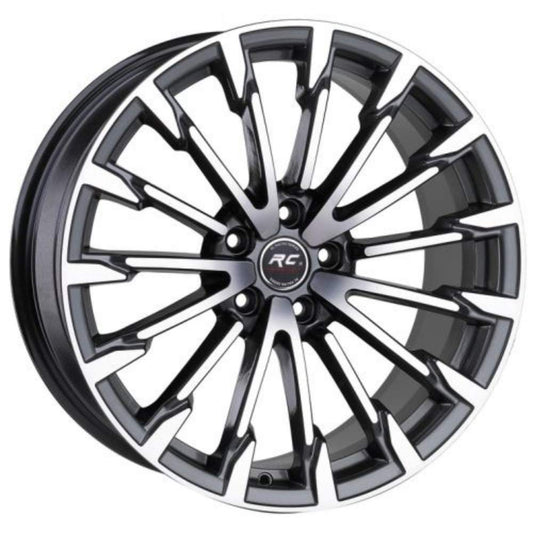 RC 18 inç 5*112 ET35 Füme Jant Takımı (J-7217)