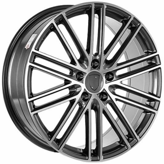 RC 21 inç 5*130 ET46 Füme Jant Takımı (J-4957)