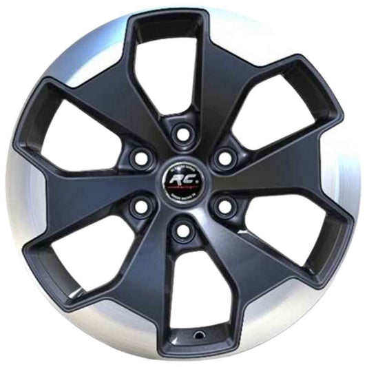 RC 17 inç 6*120 ET50 Siyah Jant Takımı (J-6579)