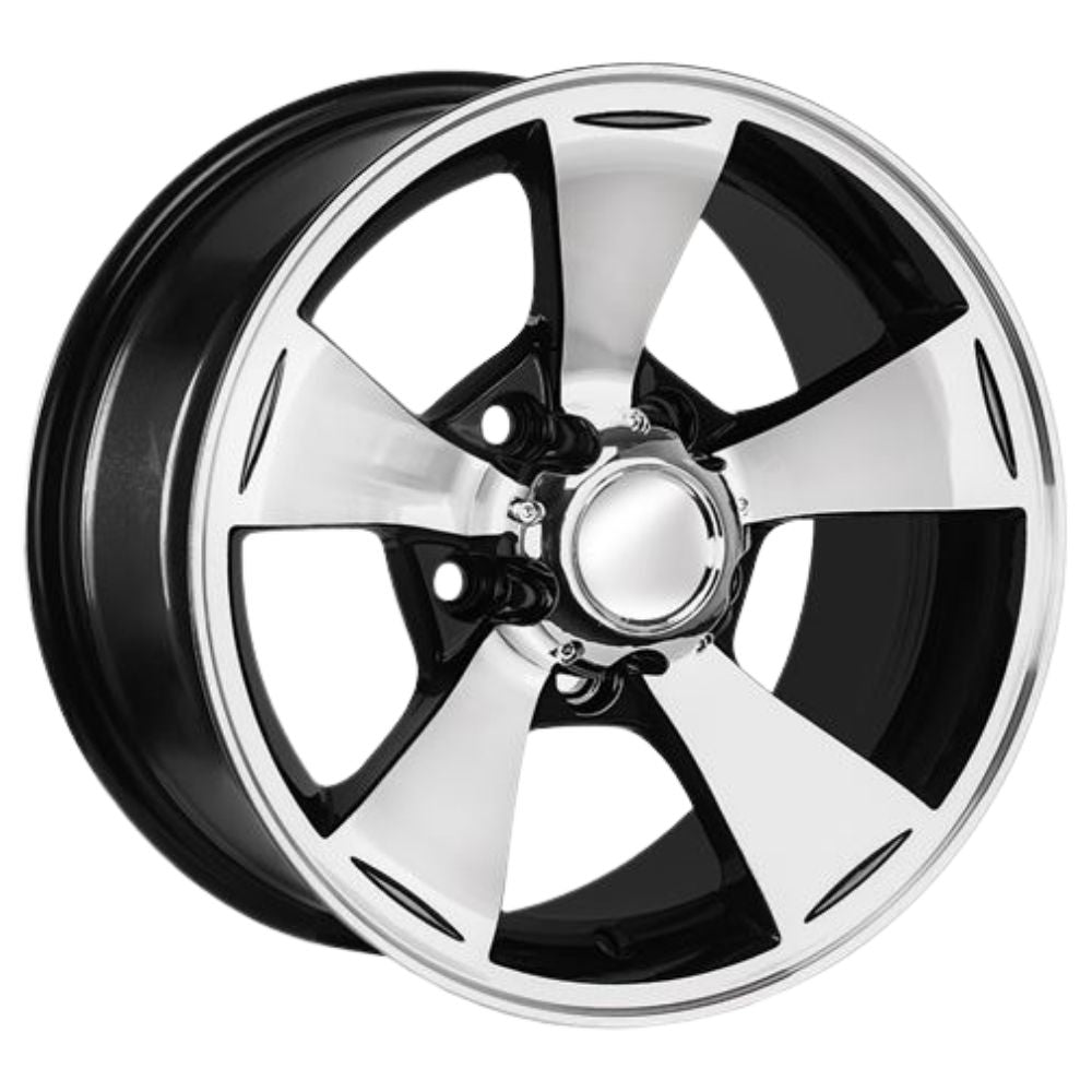 RC 16 inç 5*130 ET25 Siyah Jant Takımı (J-7103)