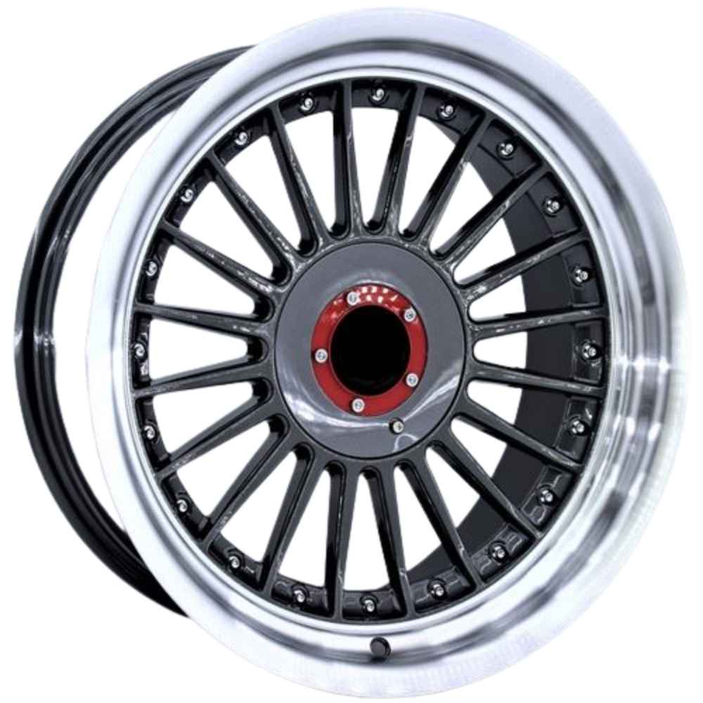 RC 19 inç 10*112-120 ET25 Siyah Jant Takımı (J-6554)